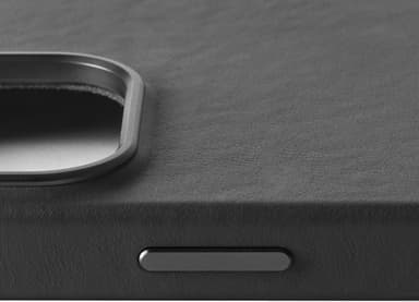 Mujjo iPhone 16 Pro mobildeksel (sort)