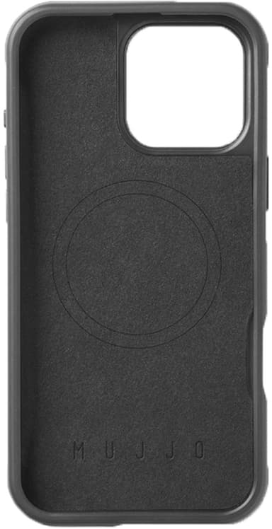 Mujjo iPhone 16 Pro Max mobildeksel (sort)