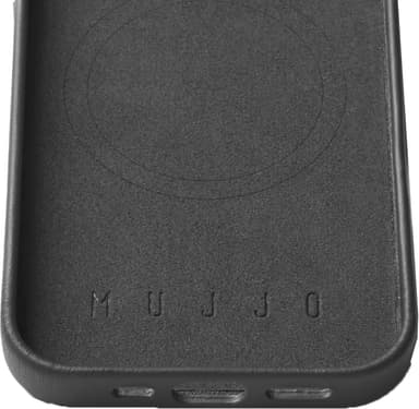 Mujjo iPhone 16 Pro mobildeksel (sort)