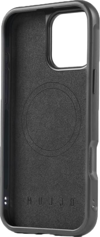 Mujjo iPhone 16 Pro Max mobildeksel (sort)