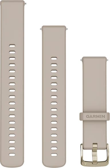 Garmin 18mm QuickRelease Silicone klokkereim (grå)