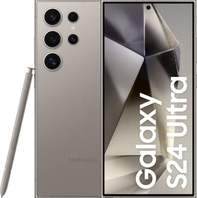 Samsung Galaxy S24 Ultra 5G smarttelefon 12/256GB Titanium Gray RDU