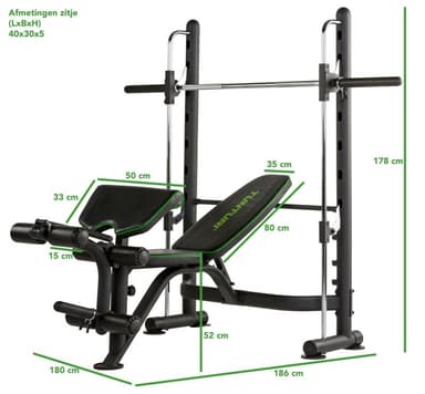 Tunturi SM60 Treningsbenk
