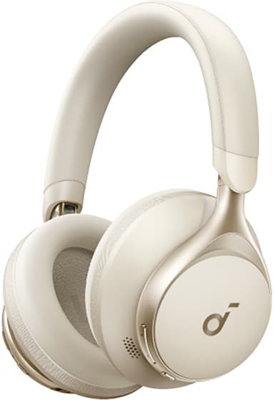 Soundcore Space One trådløse around-ear hodetelefoner (hvit)