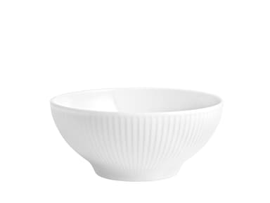 Pillivuyt Plissé Bowl Dia 18 cm 1 liter White