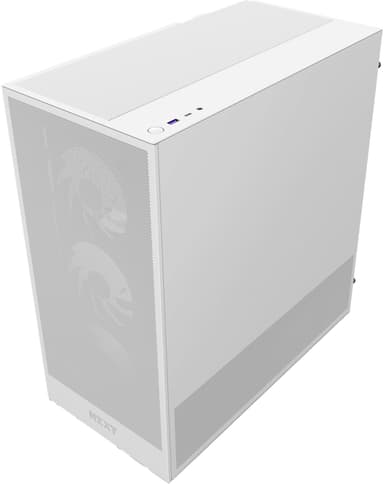 NZXT H5 Flow RGB 2024 PC kabinett (hvit)