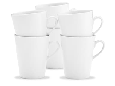 Pillivuyt Michelle Mug 29 cl 6 pcs White