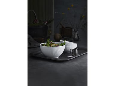 Pillivuyt Plissé Bowl Dia 18 cm 1 liter White