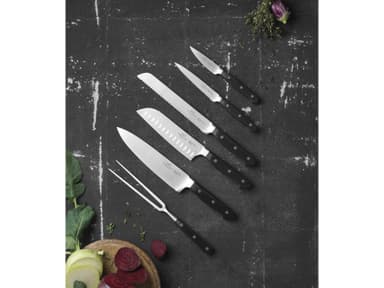 Sabatier Pluton Knife set 6 parts Steel/Black