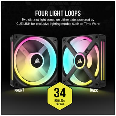 Corsair iCUE LINK OX120 RGB 120mm PWM ekstravifte