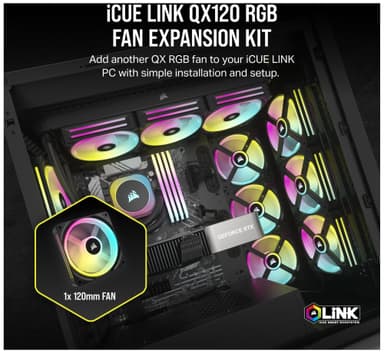 Corsair iCUE LINK OX120 RGB 120mm PWM ekstravifte