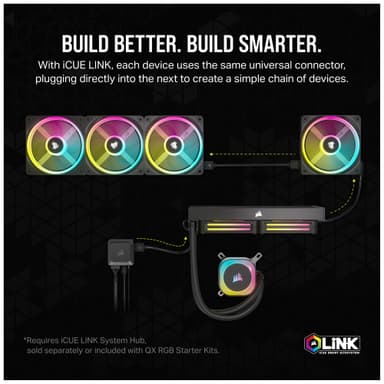Corsair iCUE LINK OX120 RGB 120mm PWM ekstravifte