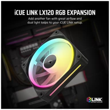 Corsair iCUE LINK LX120 RGB 120mm PWM ekstravifte
