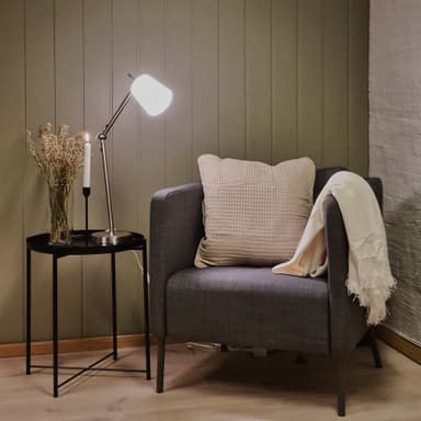Bordlampe Design White