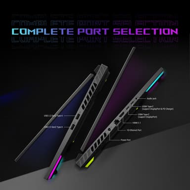 Asus ROG Strix G16 G614FR R9-9955HX/32/1TB/5070Ti bærbar gaming-PC