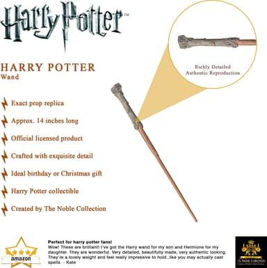 Noble Collection Harry Potter leketryllestav (Harrys tryllestav)