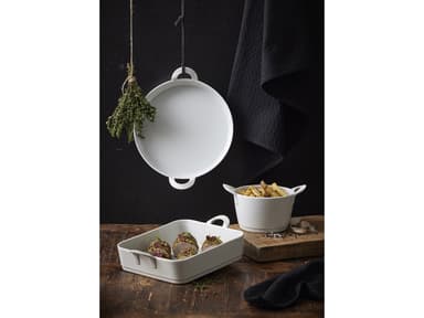 Pillivuyt Toulouse Dish 25 x 23 x 6 cm 2.4 liter White