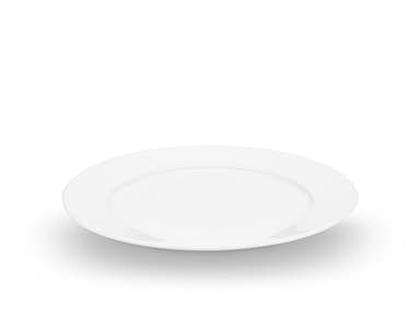 Pillivuyt Sancerre plate flat Dia 20 cm White