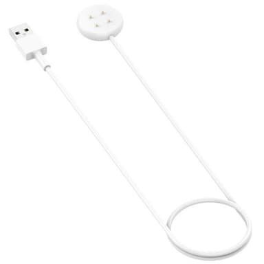 Lader til Google Pixel Watch 2 - USB 1m - Hvit