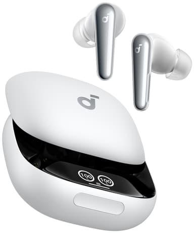 Soundcore Liberty 4 Pro helt trådløse in-ear hodetelefoner (hvit)