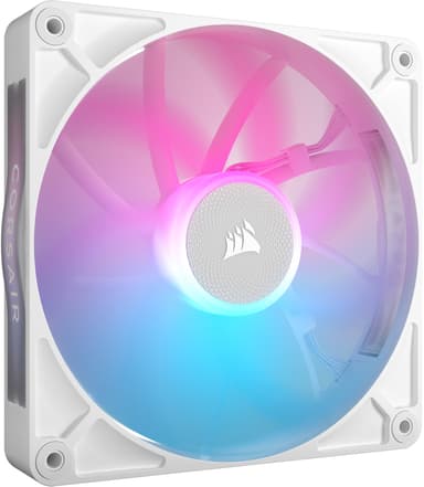 Corsair iCUE LINK RX140 RGB 140mm PWM ekstravifte (hvit)