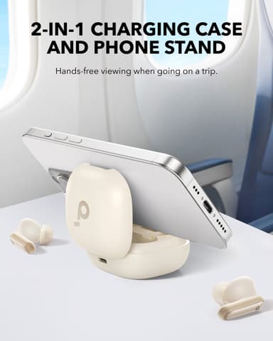Soundcore P40i helt trådløse in-ear hodetelefoner (hvit)