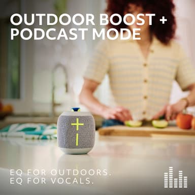 Ultimate Ears WONDERBOOM 4  trådløs bærbar høyttaler (active black)