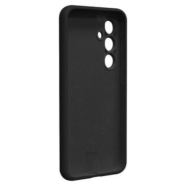 Etteri silikonskall med mikrofiberfôr for Samsung Galaxy S24 FE - Svart