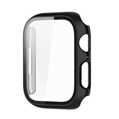 Støtsikker skjermbeskytter for Apple Watch Series 7 45mm - sort