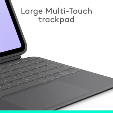 Logitech Combo Touch tastaturdeksel for iPad Pro 11 (M4) (grafitt)