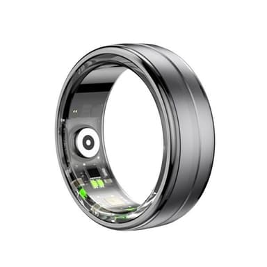 R06 Smart Ring med helseovervåking og treningsmoduser Størrelse 10 - Svart