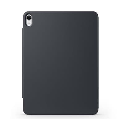 Kunstlærveske med stativ og magneter for iPad Mini 6 / Mini 2024 - Svart