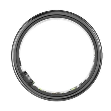 R06 Smart Ring med helseovervåking og treningsmoduser Størrelse 9 - Svart