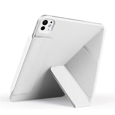 Kunstlærveske med stativ og magneter for iPad Pro 11 2022 / 2021 / 2020 - Grå