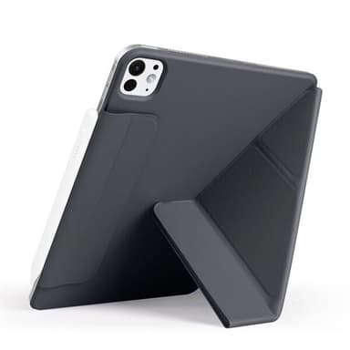 Kunstlærveske med stativ og magneter for iPad Pro 11 2022 / 2021 / 2020 - Svart