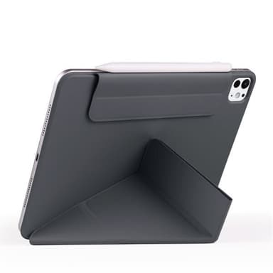 Kunstlærveske med stativ og magneter for iPad Pro 11 2022 / 2021 / 2020 - Svart