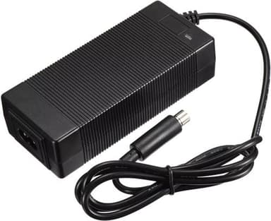 Batterilader til Xiaomi M365 elektrisk scooter, 2A, LED, svart
