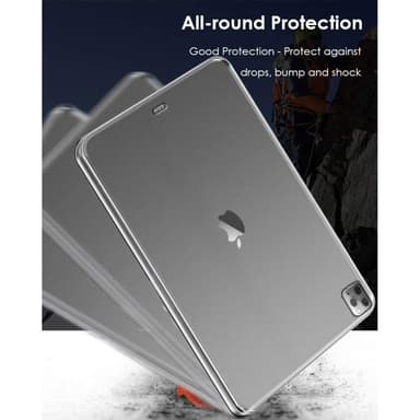 iPad Pro 12.9 (2020)/(2018) TPU-deksel - Gjennomsiktig