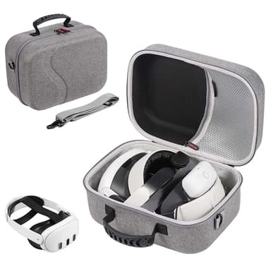 For Meta Quest 3 VR Hardshell bæreveske Beskyttelsesveske Oppbevaring