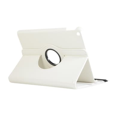 360 Rotasjonsveske til Apple iPad 10.2 2021/2020/2019 - Hvit