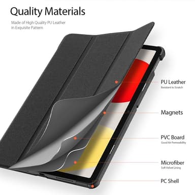 DUX DUCIS Domo Deksel Til Xiaomi Redmi Pad SE - Svart