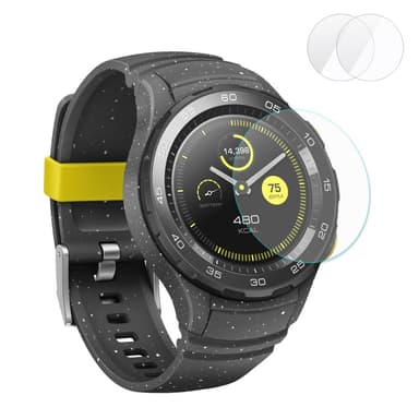 2 stk HAT PRINCE Huawei Watch 2 herdet glass 0.2mm
