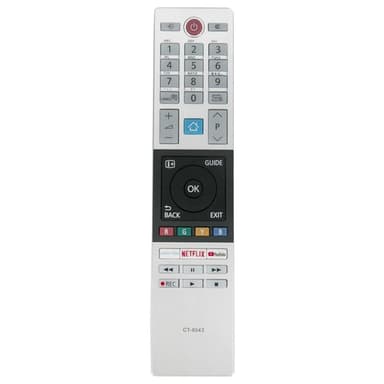 TV-fjernkontroll erstatning for CT-8543 for TOSHIBA Smart TV