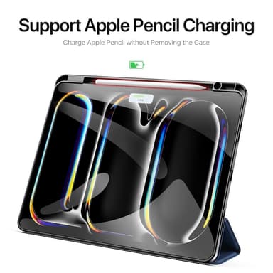 DUX DUCIS Domo iPad Pro 13 (2024) Deksel Trefoldelig - Blå