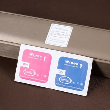 Beskyttende herdet glass for kameralinse til iPhone X/XS
