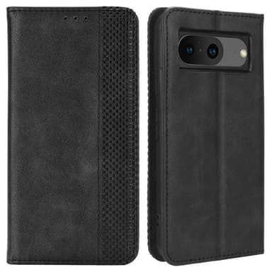 Til Google Pixel 8 Lommebok-deksel - Svart