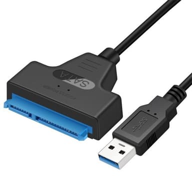 Høyhastighets SATA til USB 3.0-adapterkabel