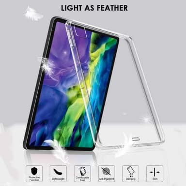iPad Pro 11 (2020)/(2018) TPU-deksel - Gjennomsiktig