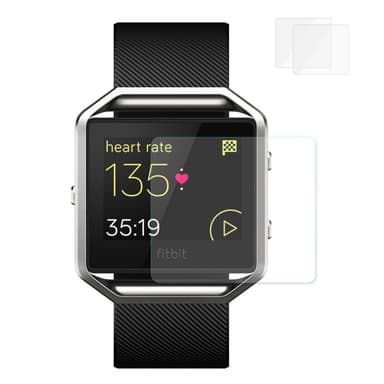 2 stk HAT PRINCE Fitbit Blaze herdet glass 0.2mm