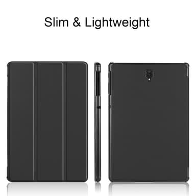 Slim Fit Deksel Til Samsung Galaxy Tab S4 10.5 - Svart